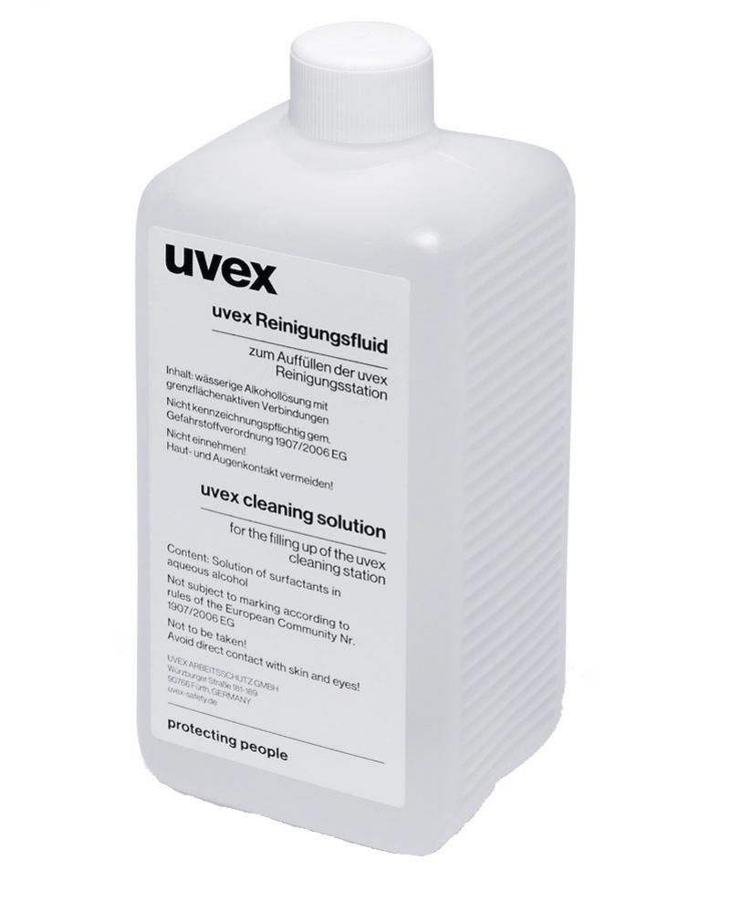 สารละลายแอลกอฮอล์ในน้ำ UVEX cleaning solution