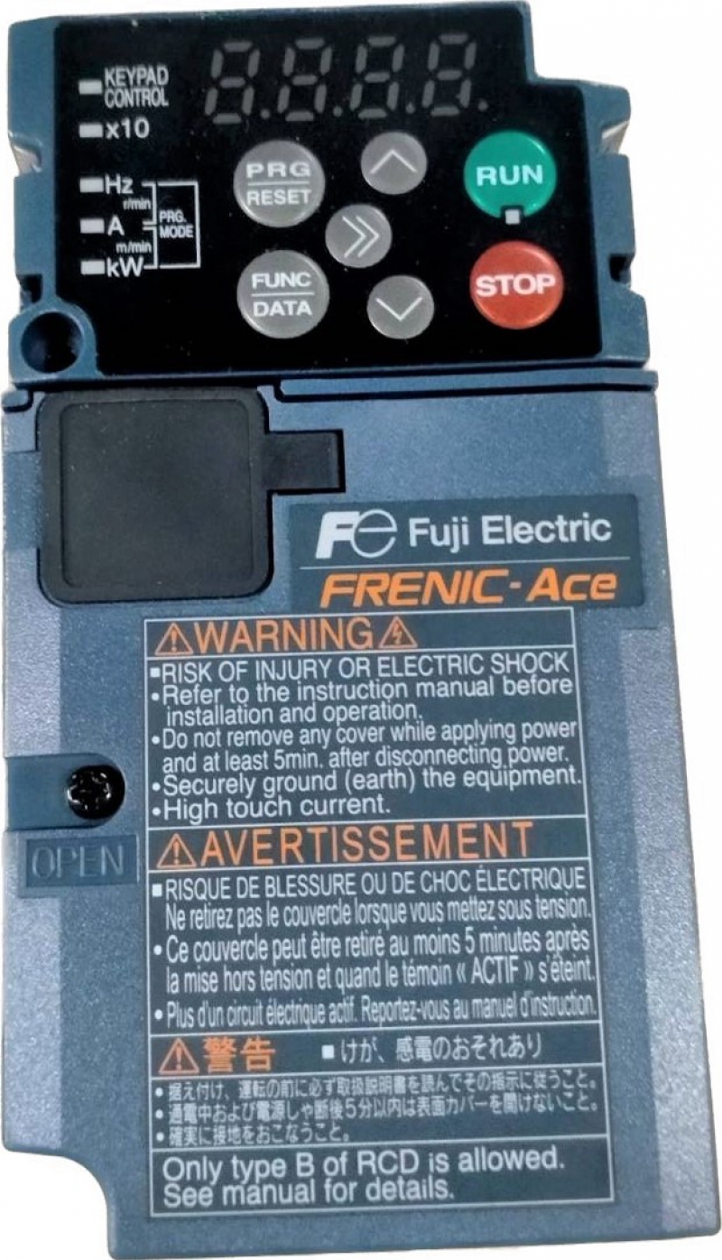 INVERTER FUJI ELECTRIC AC DRIVE  FRN0006E2S-2GB อินเวอร์เตอร์ ฟูจิ