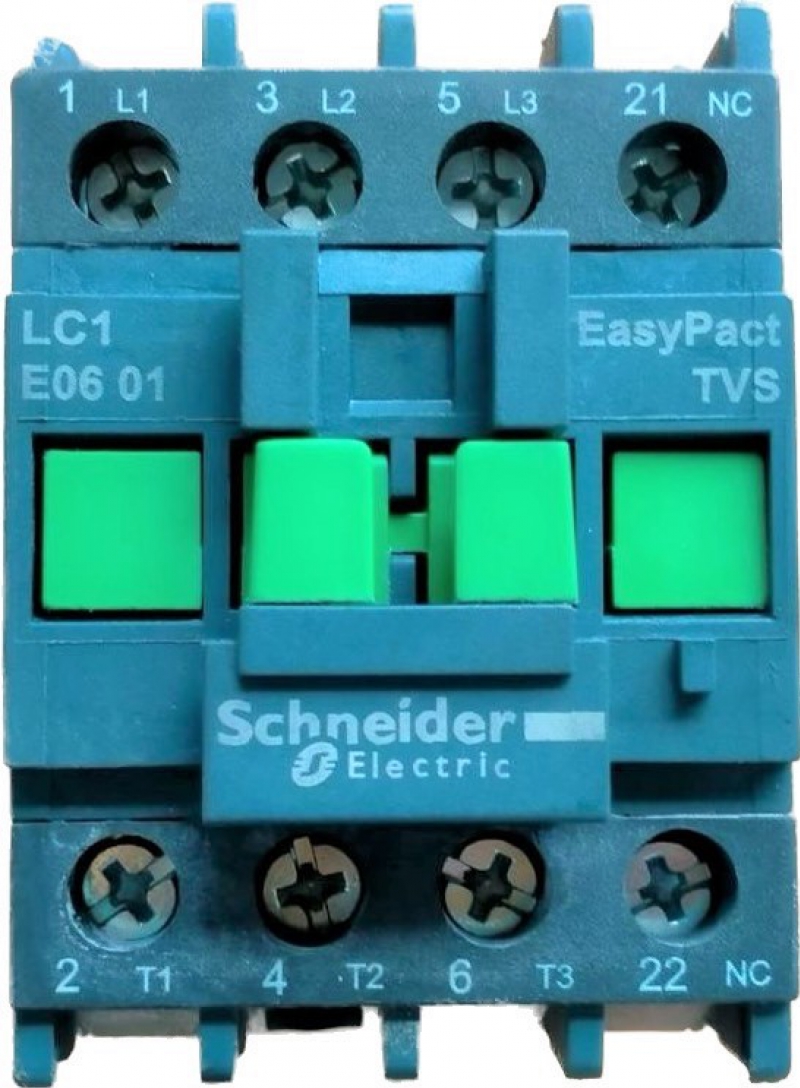 SCHNEIDER MAGNETIC CONTACTOR SUPPLY รุ่น LC1E0601