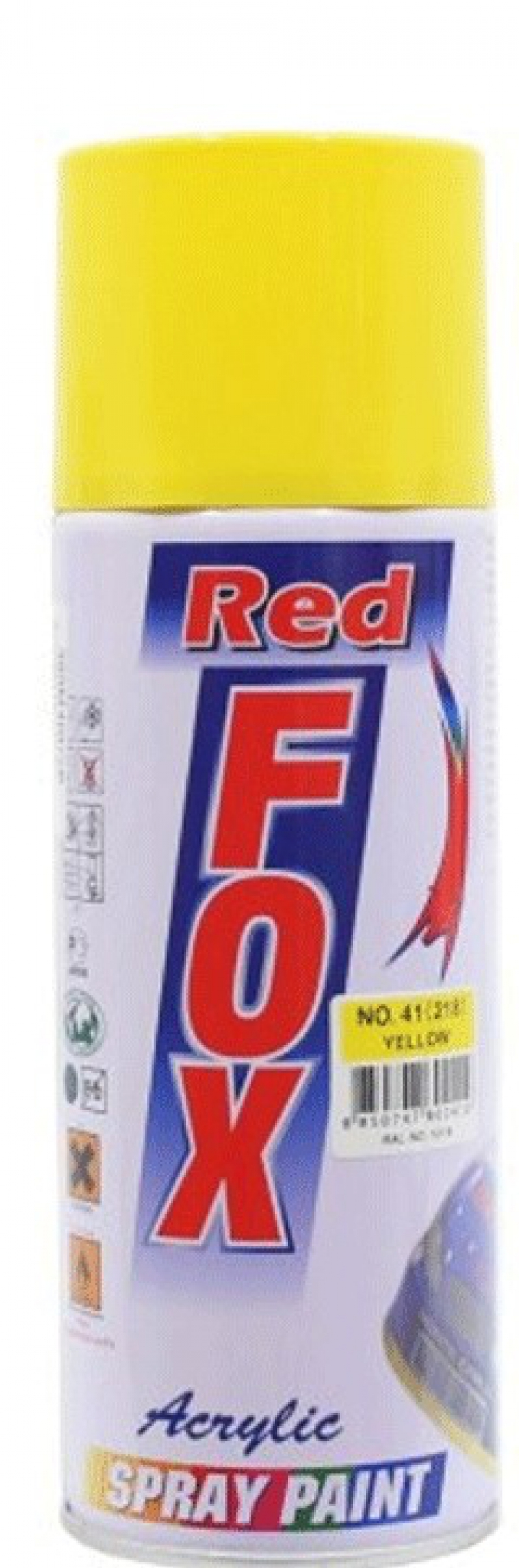 สีสเปรย์ RED FOX ขนาด 400 CC No.41 (218) สีเหลือง