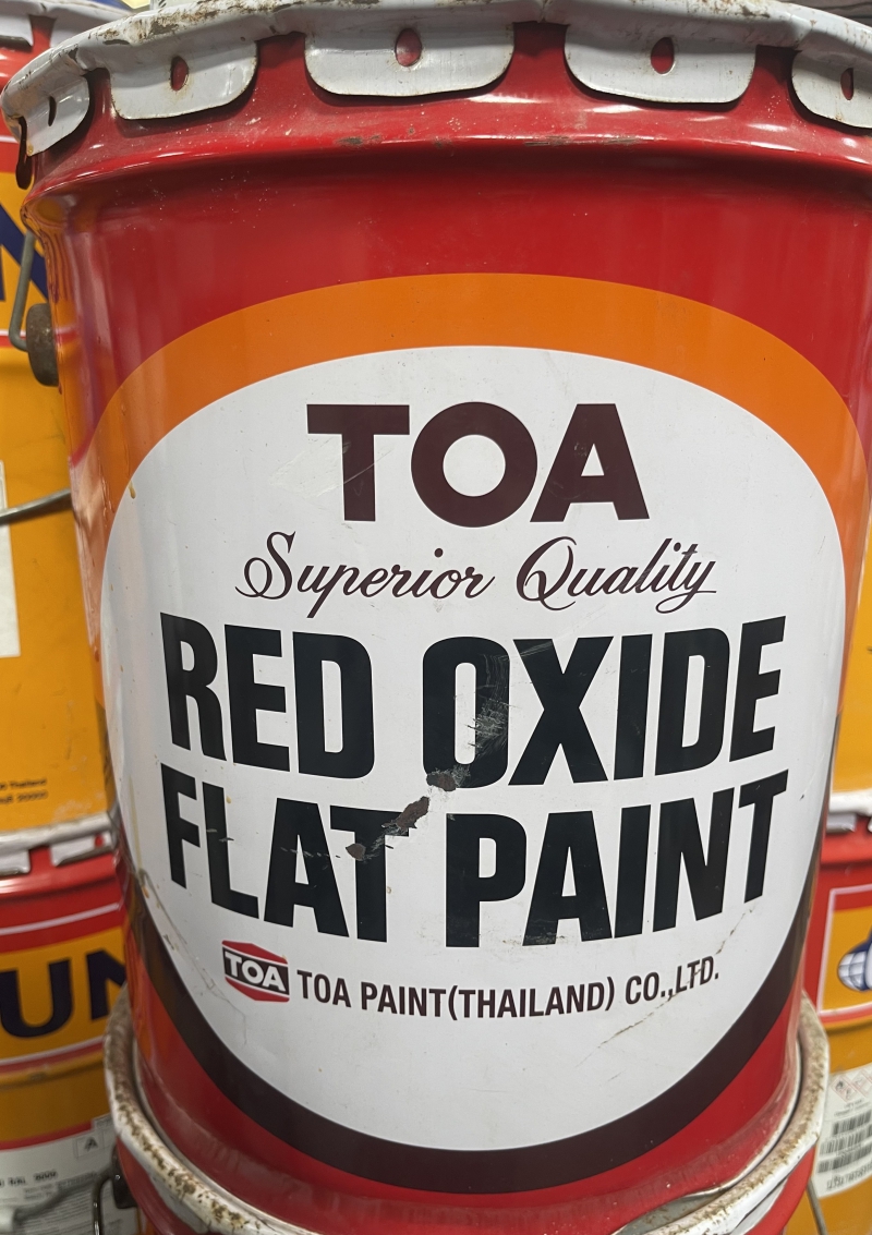 สี TOA สีรองพื้นแดงกันสนิม