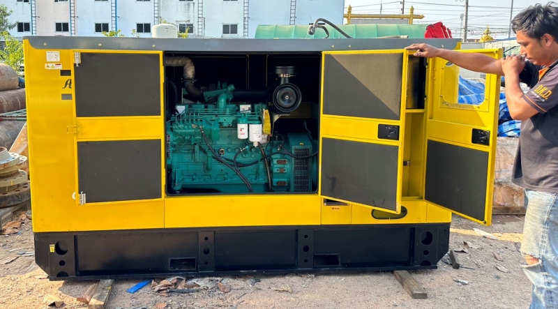 เครื่องกำเนิดไฟมือสอง ATLAS COPCO 100KVA